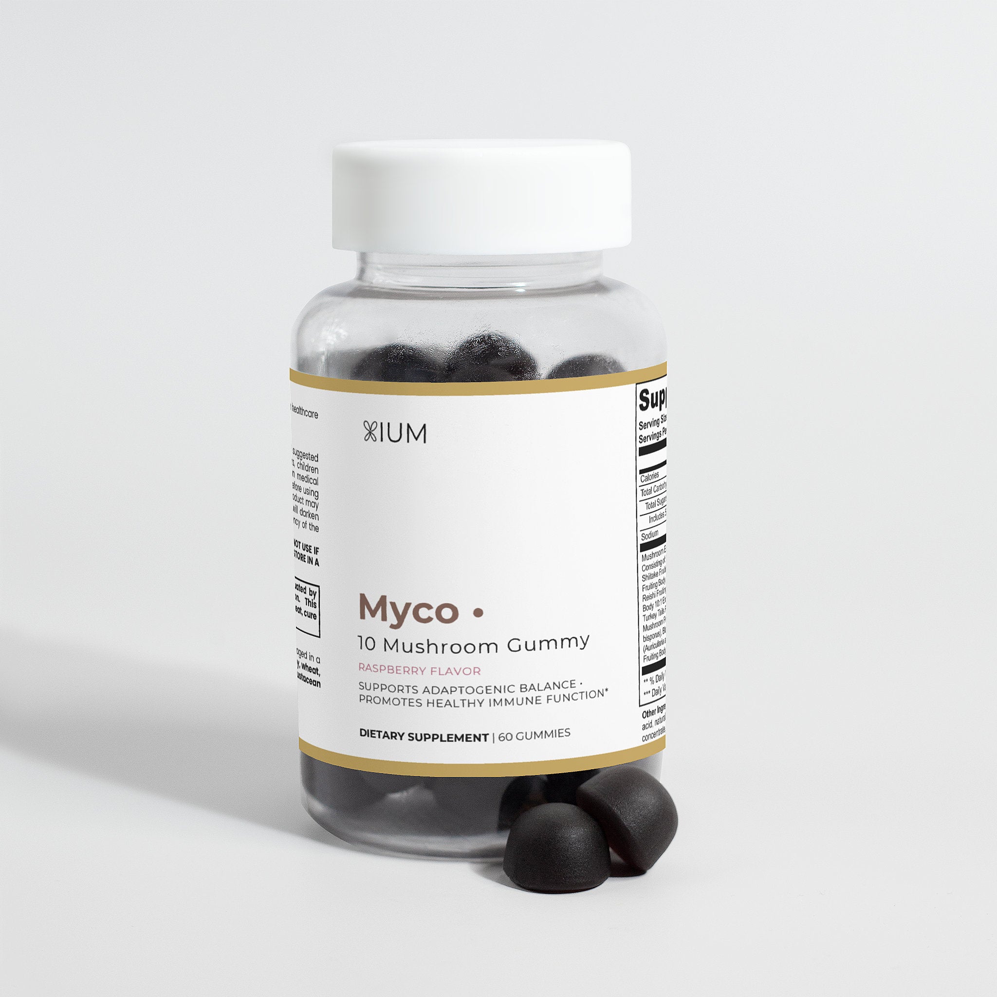 Myco | 10 Mushroom Gummy, Raspberry