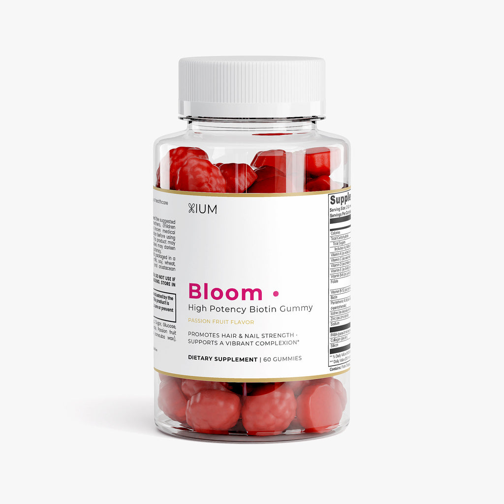 Bloom | High Potency Biotin Gummy, Passion Fruit