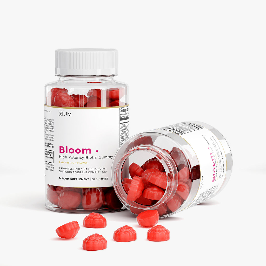 Bloom | High Potency Biotin Gummy, Passion Fruit