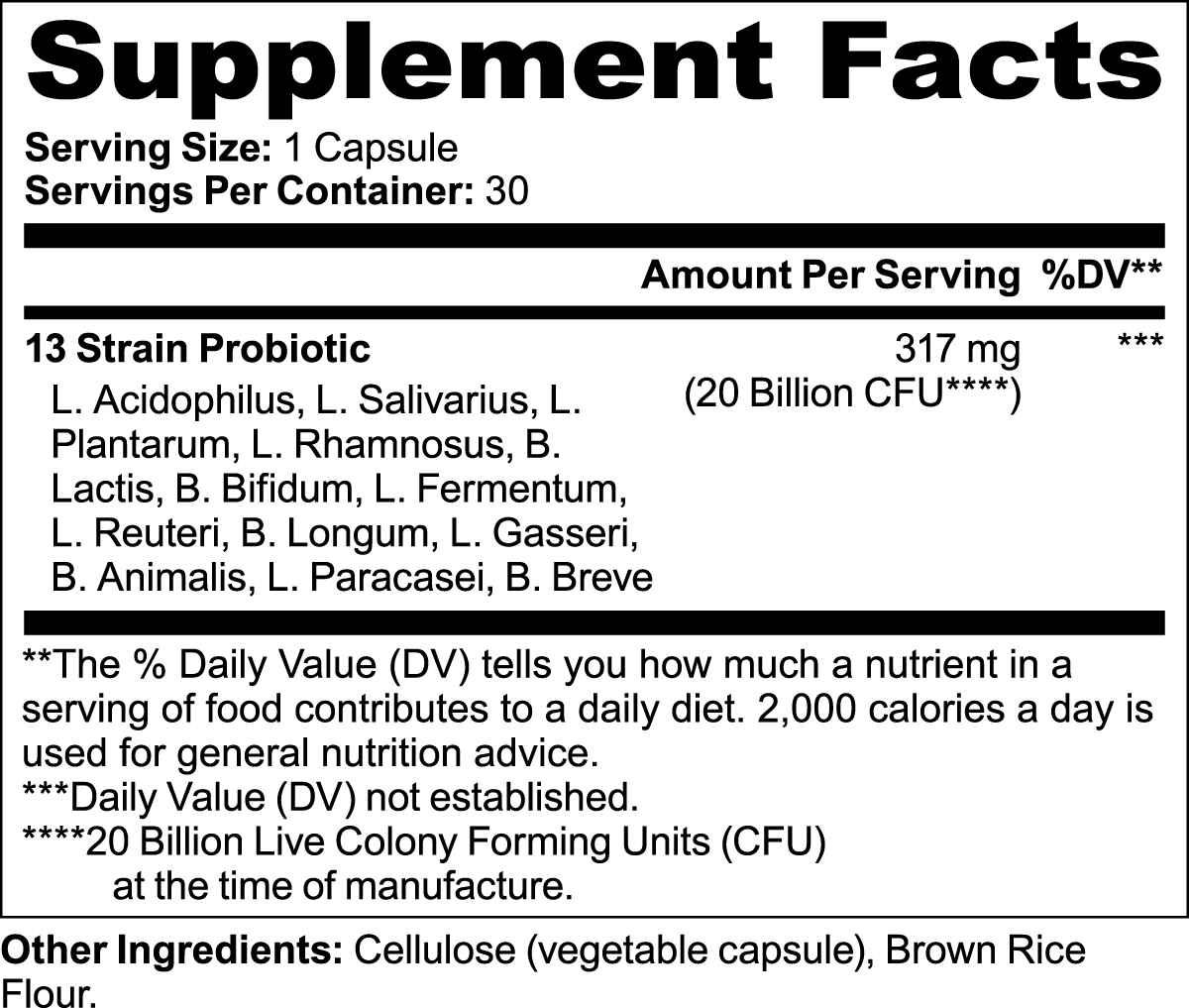 Flora | Probiotic 20 Billion CFU