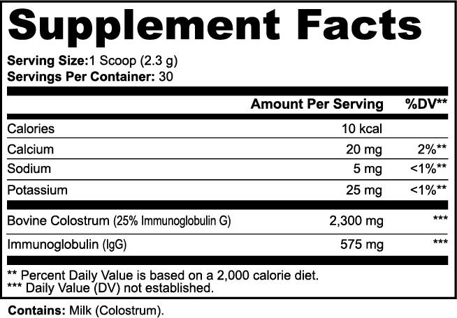 Guardian | Bovine Colostrum Powder